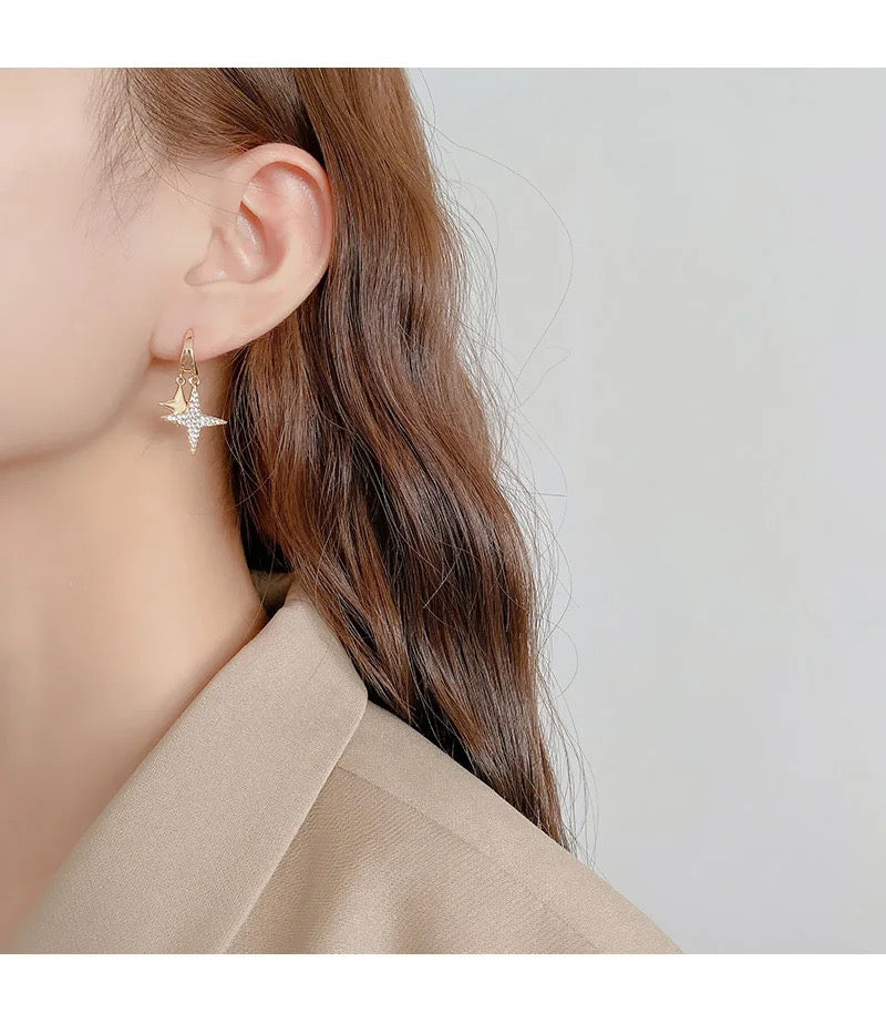 Constellation Star Dangler Earrings