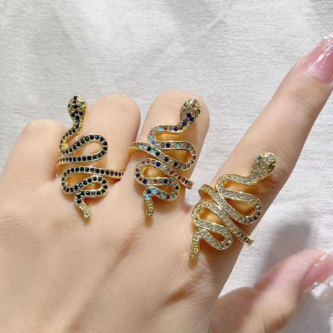 Curvy Snake Ring