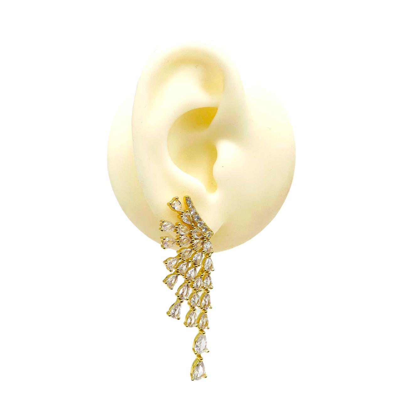Piranha Diamond Earrings