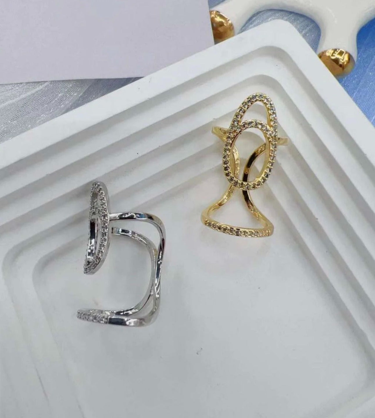 Trending Nail Rings (Single pc)-5 Designs