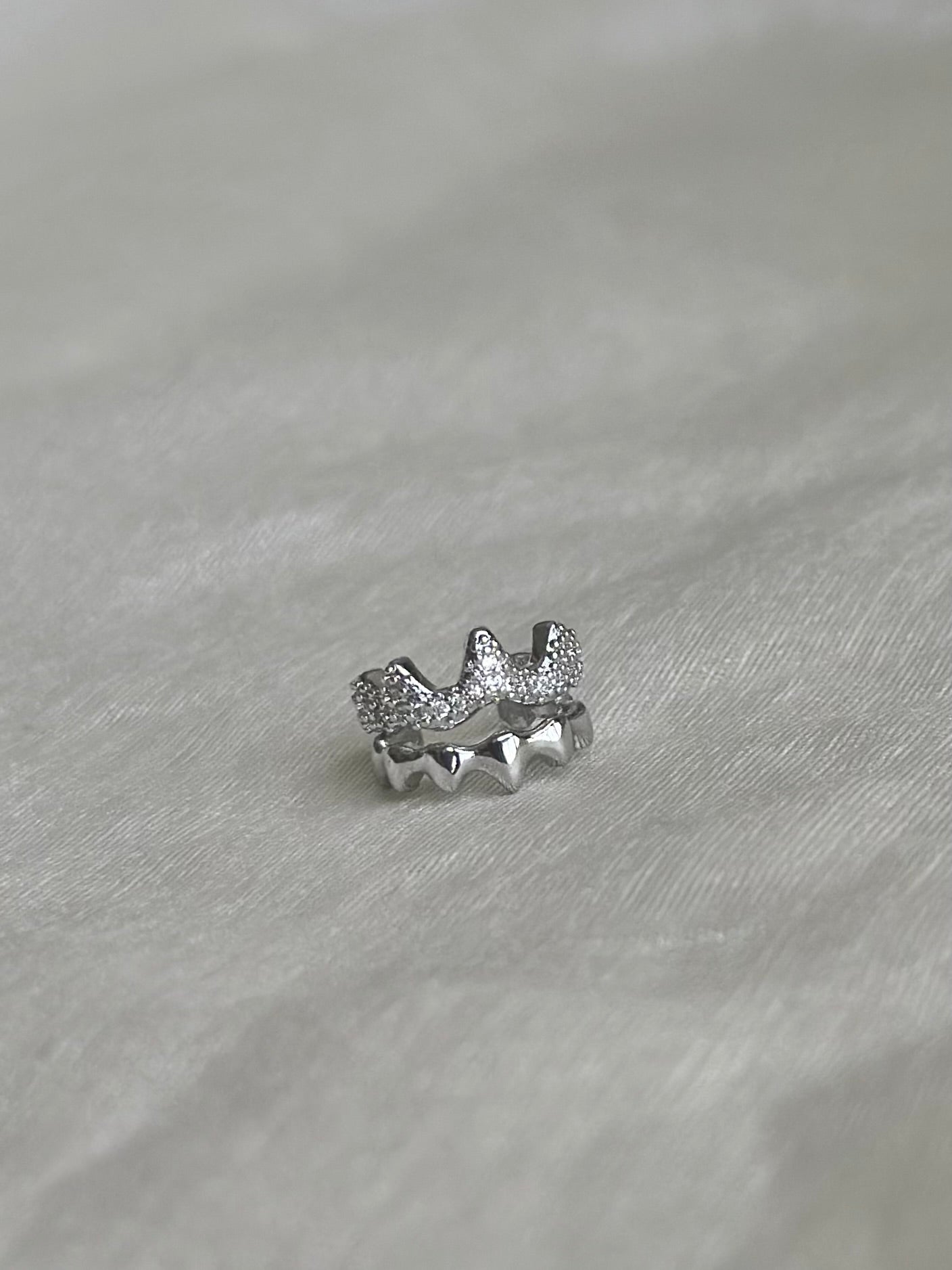 Tiny New Ear Cuff Earrings-Single Piece