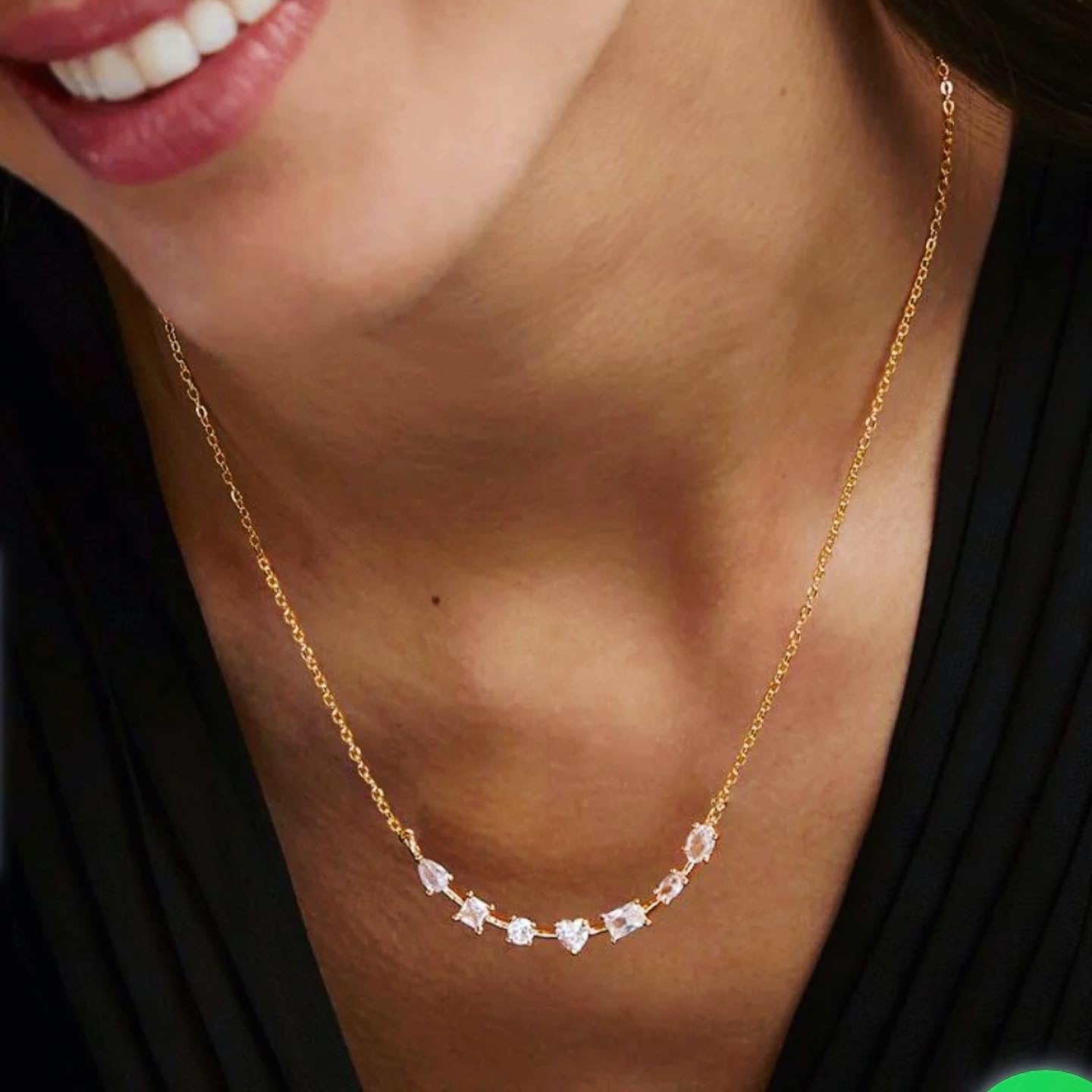 Uncut Stone Necklace