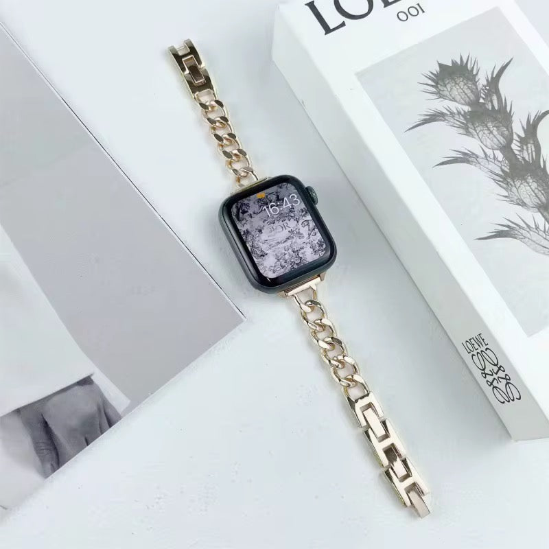 Metal Chain Apple Watch Straps/ Bands-3 Colors