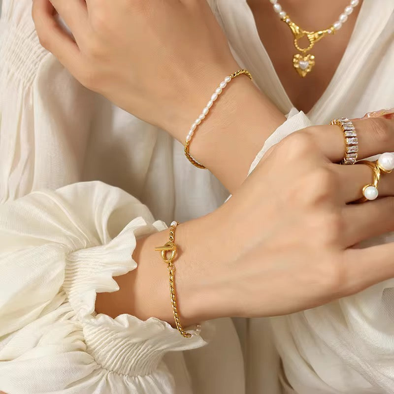Pearl Swirl Bracelet