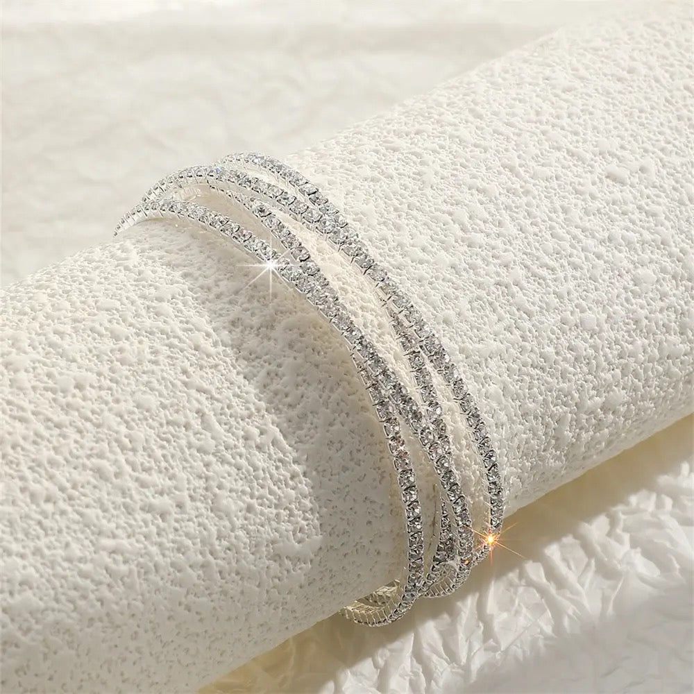 Silver Adjustable Kada Bracelet