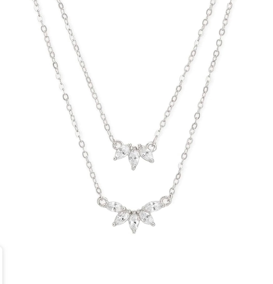 2 Layer Diamond Necklace