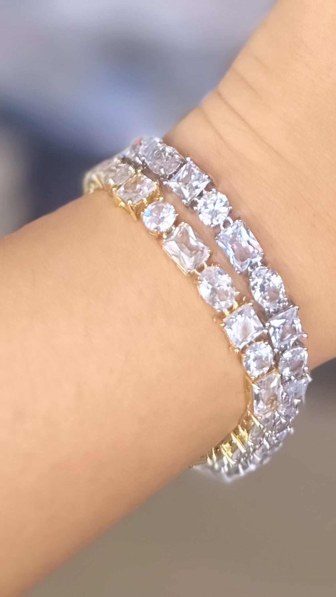 Chunky Tennis Bracelets