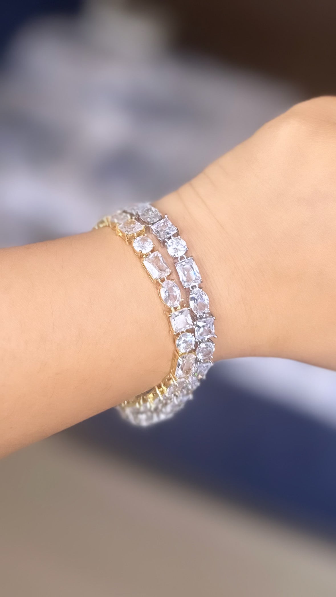 Chunky Tennis Bracelets
