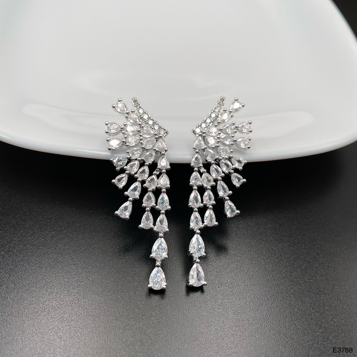 Piranha Diamond Earrings