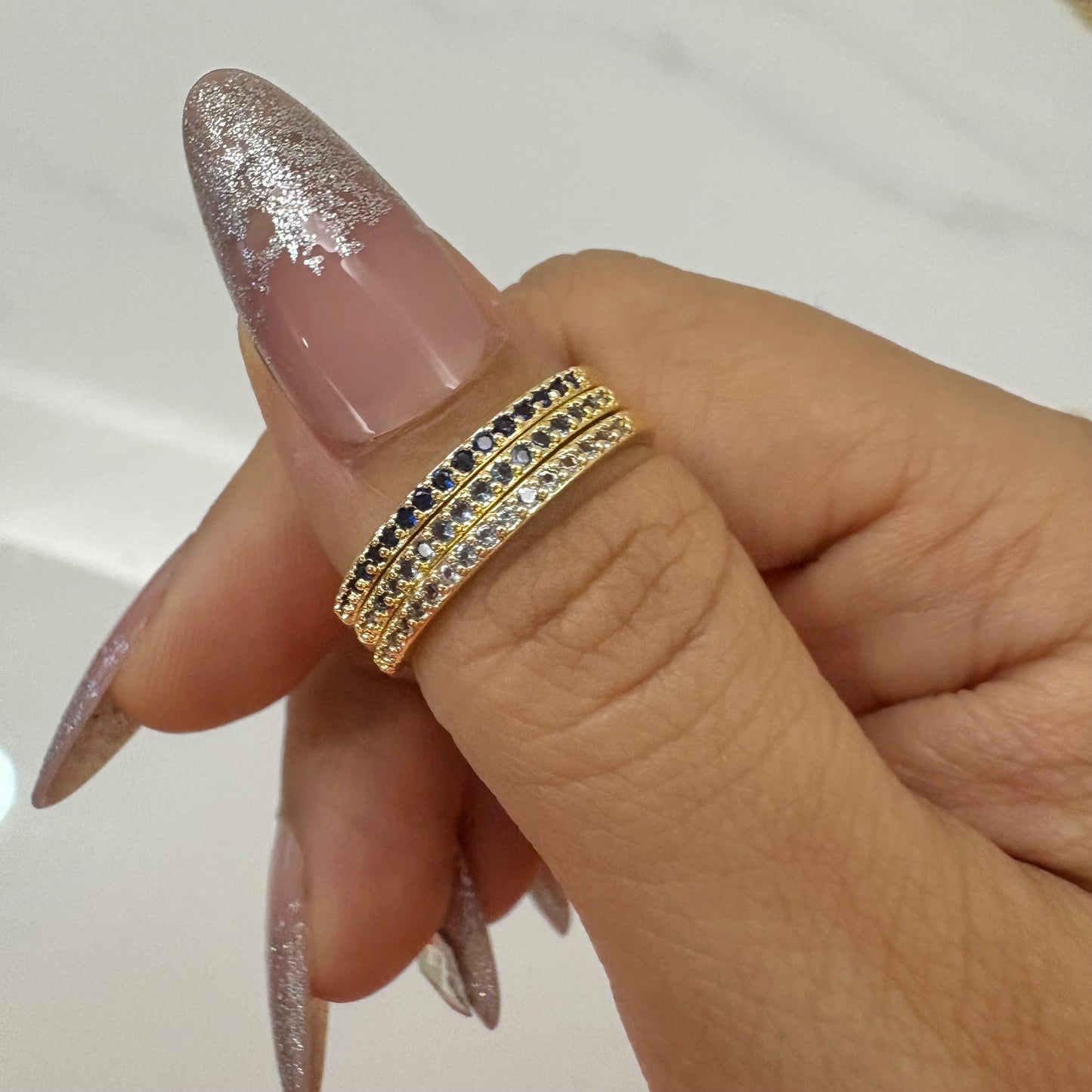 Infinity Stackable Bands/ Rings- Set of 3