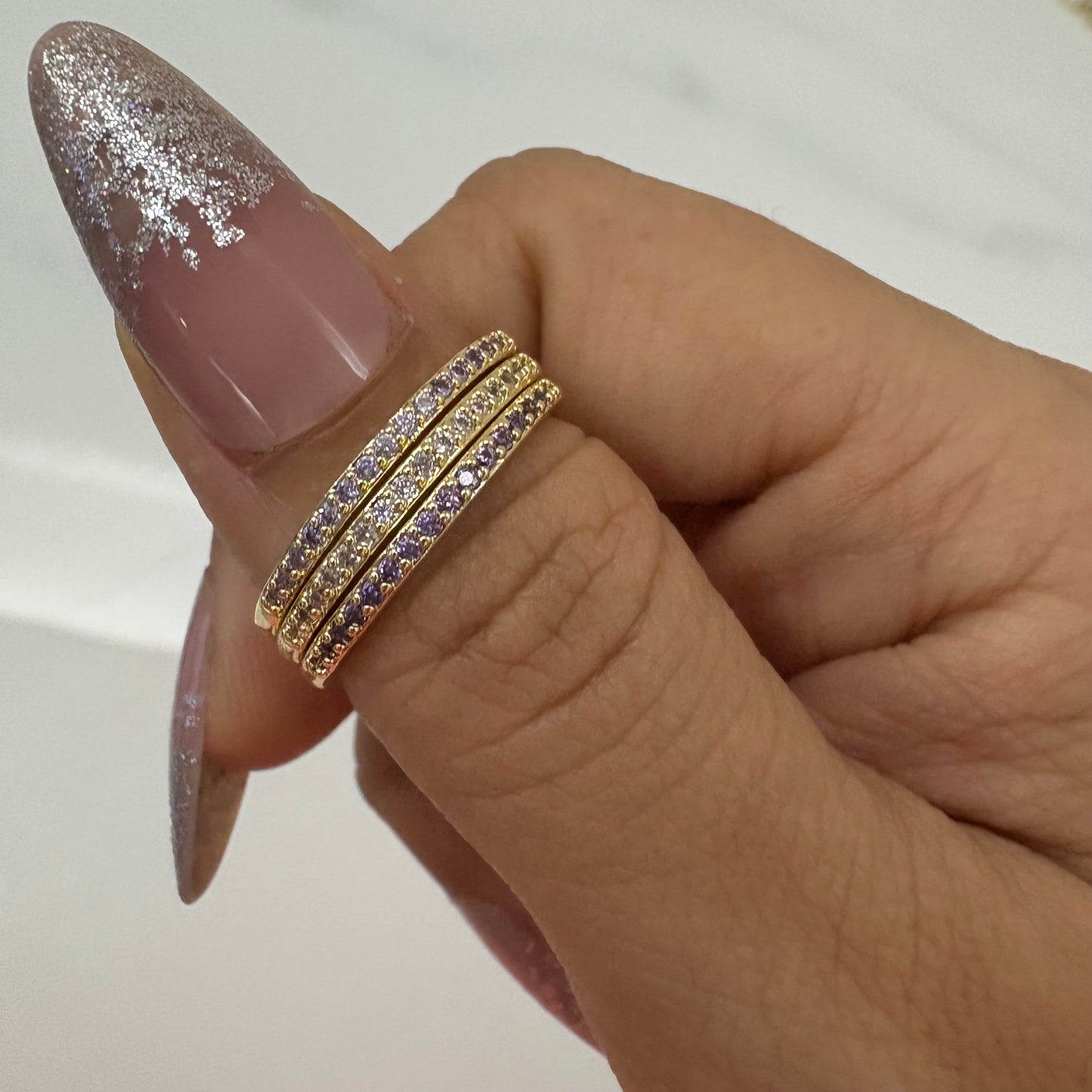 Infinity Stackable Bands/ Rings- Set of 3