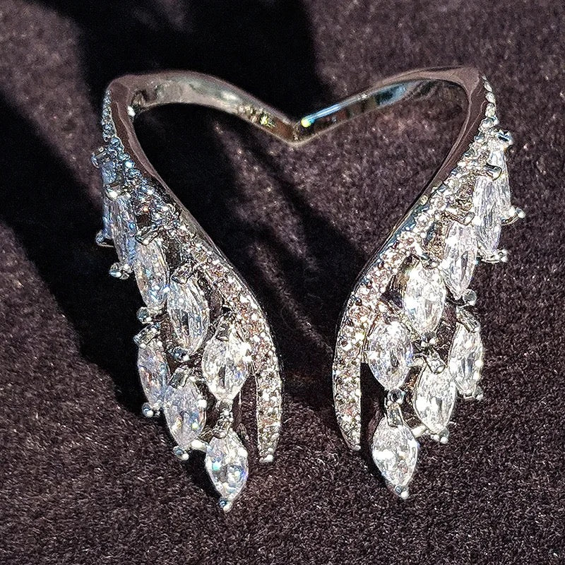 Medusa Crown Ring-Silver