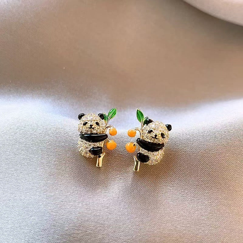 Baby Panda Cutesy Studs