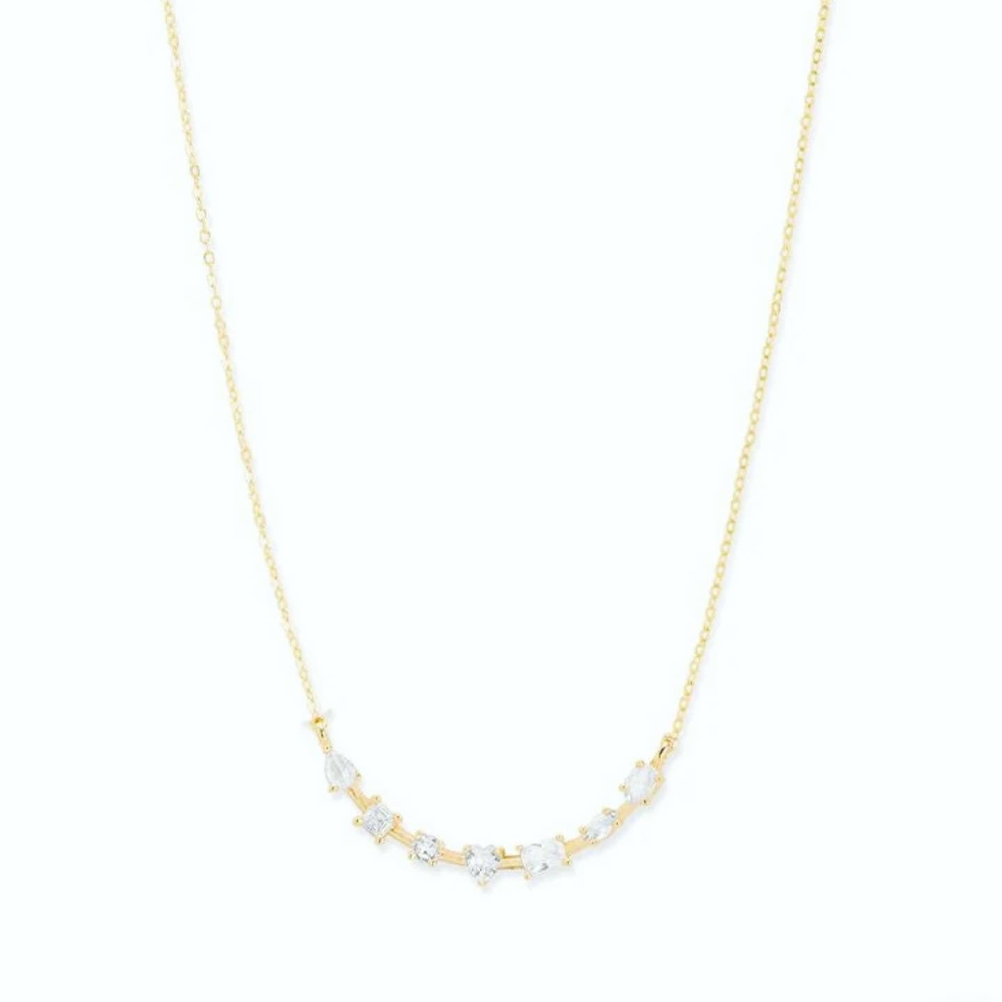 Uncut Stone Necklace