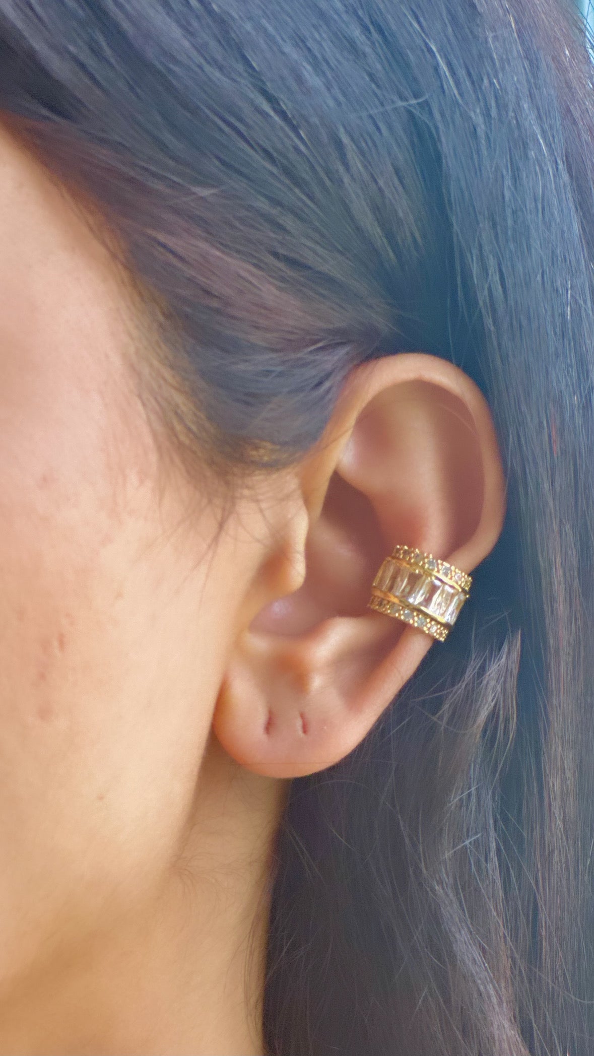 Tiny New Ear Cuff Earrings-Single Piece
