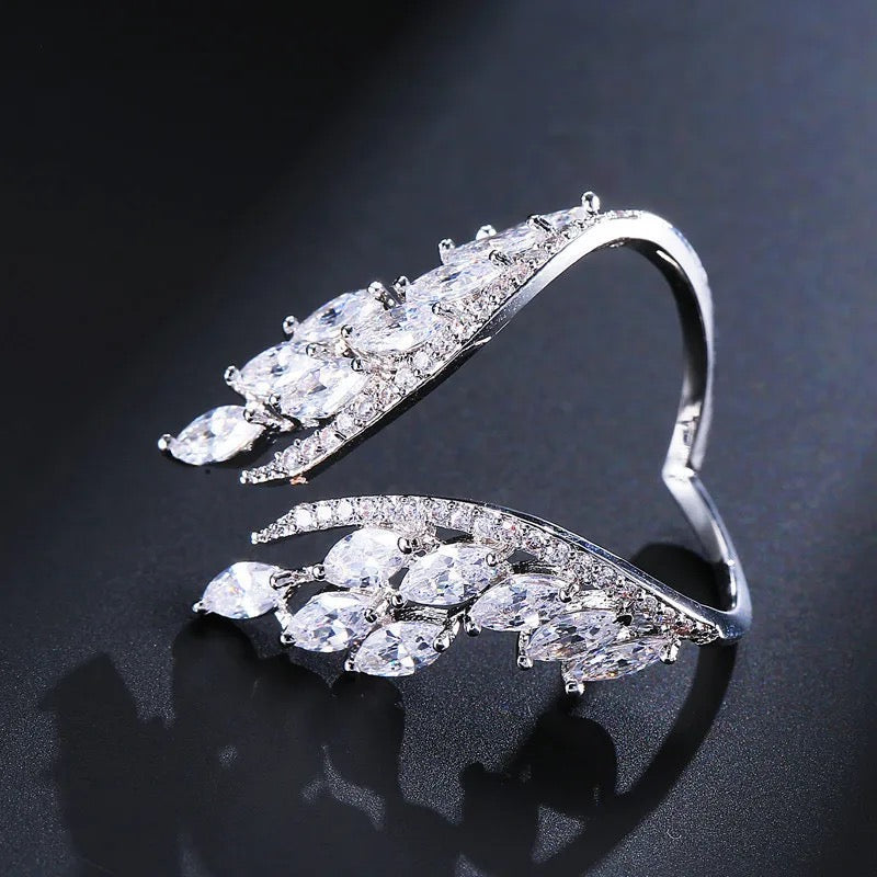 Medusa Crown Ring-Silver