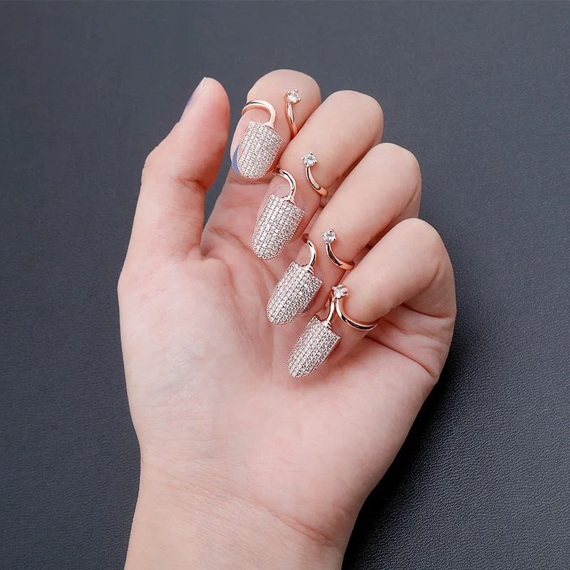 Trending Nail Rings (Single pc)-5 Designs