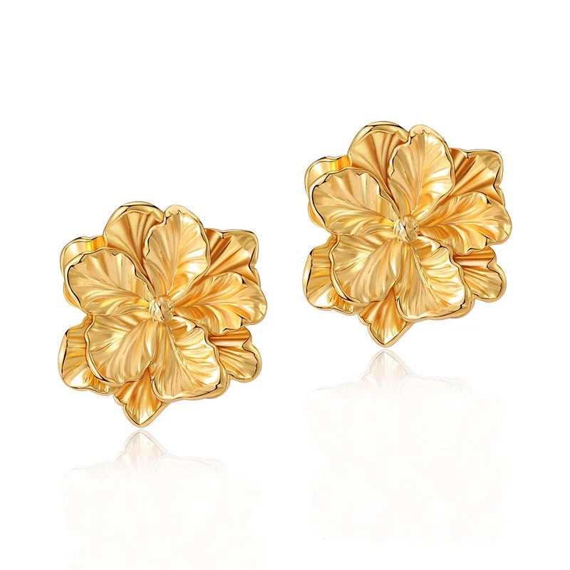 Flower Stud Earrings