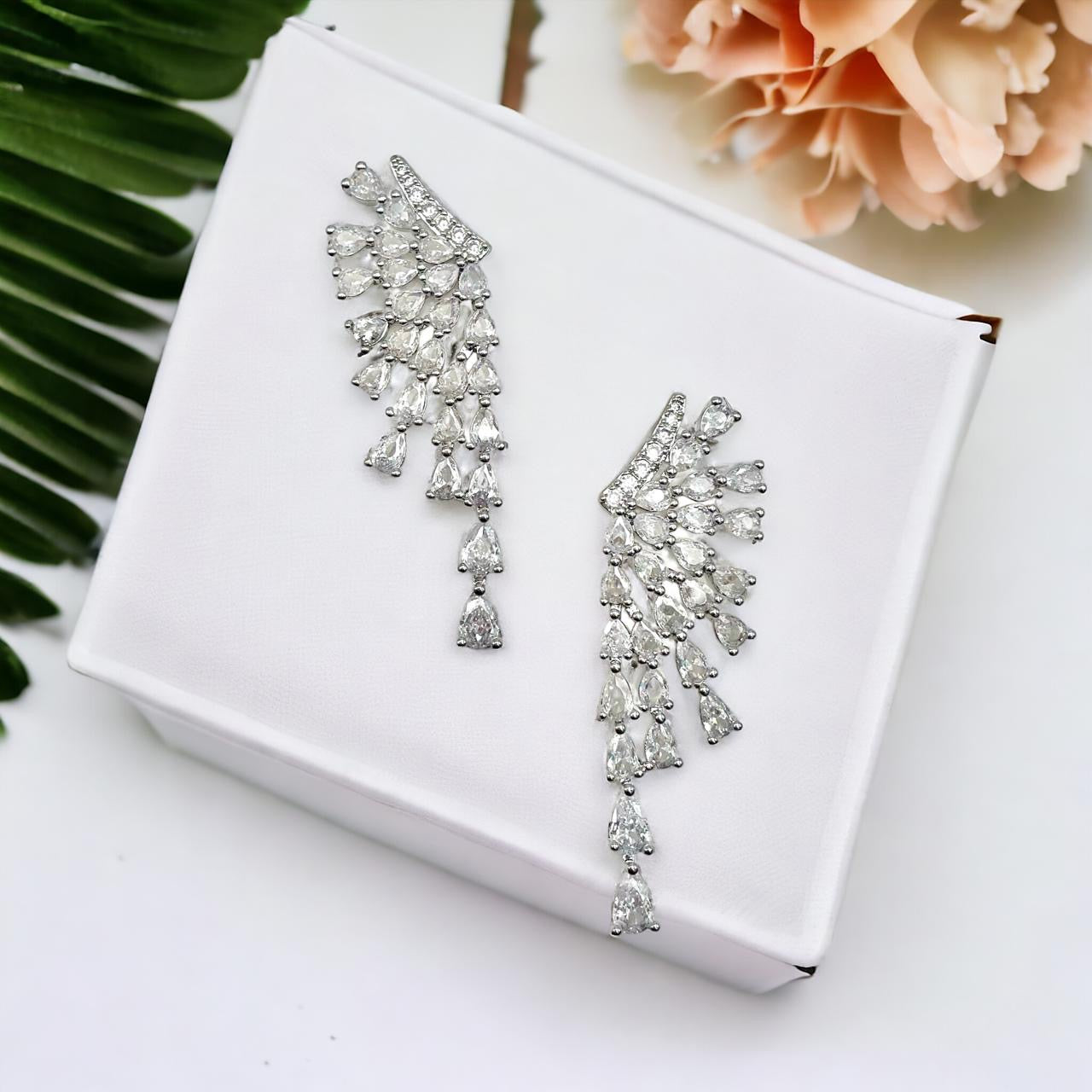 Piranha Diamond Earrings