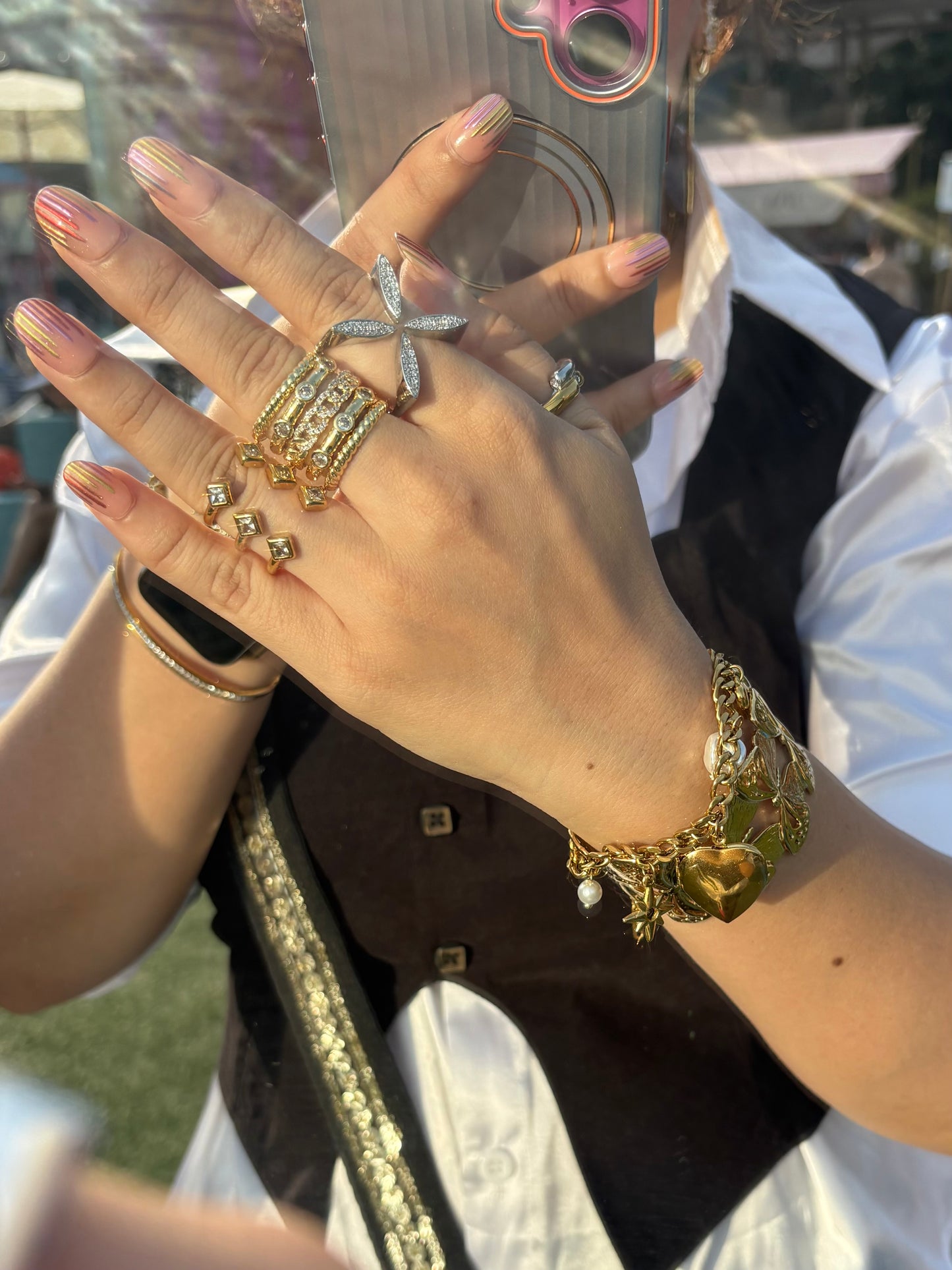 Openable Heart Charm Bracelets-2 Designs