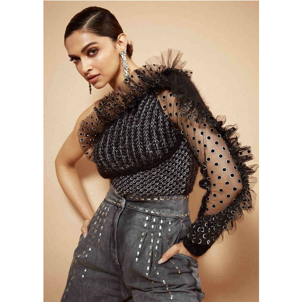 Deepika Earrings-Silver