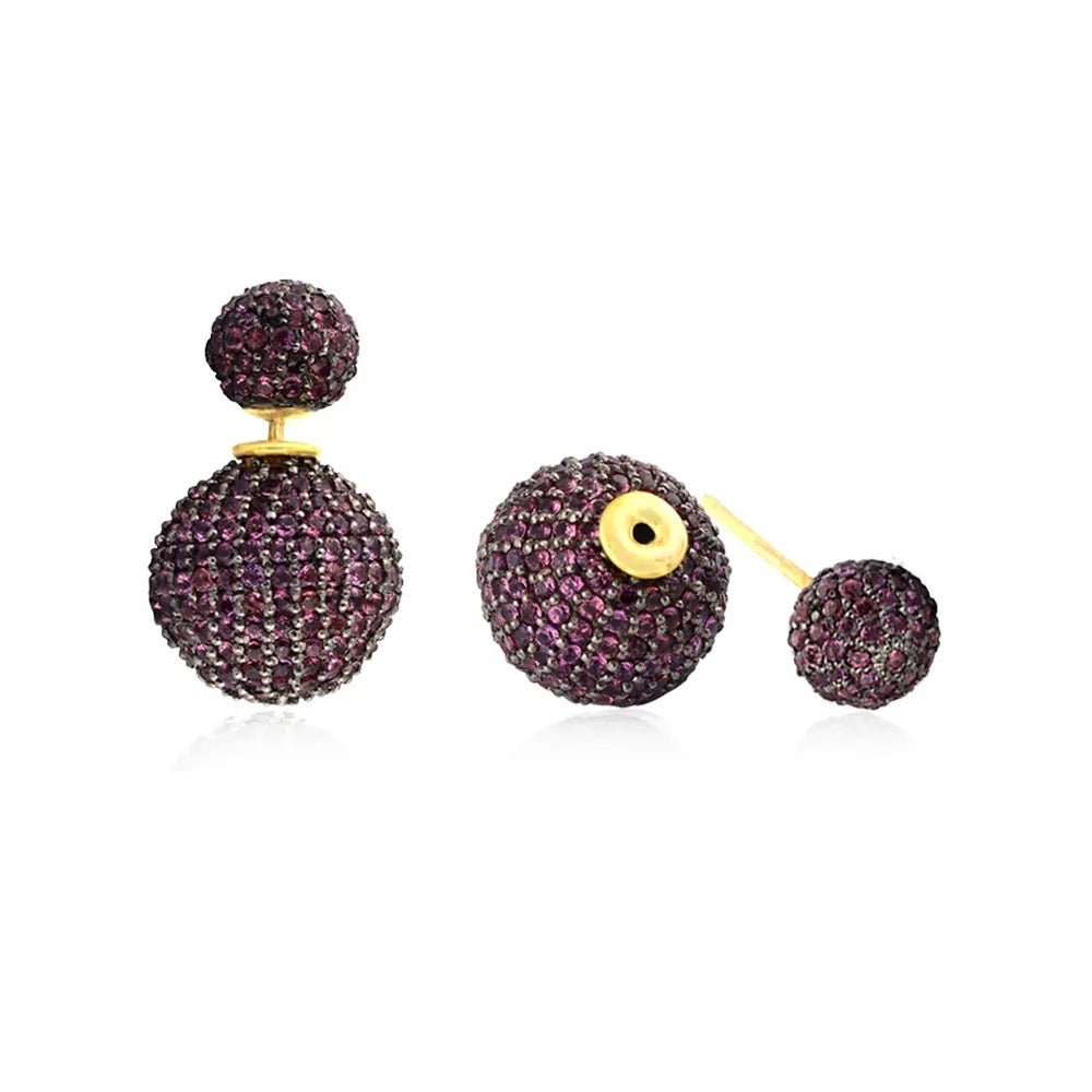 Glitter Sandwich Studs
