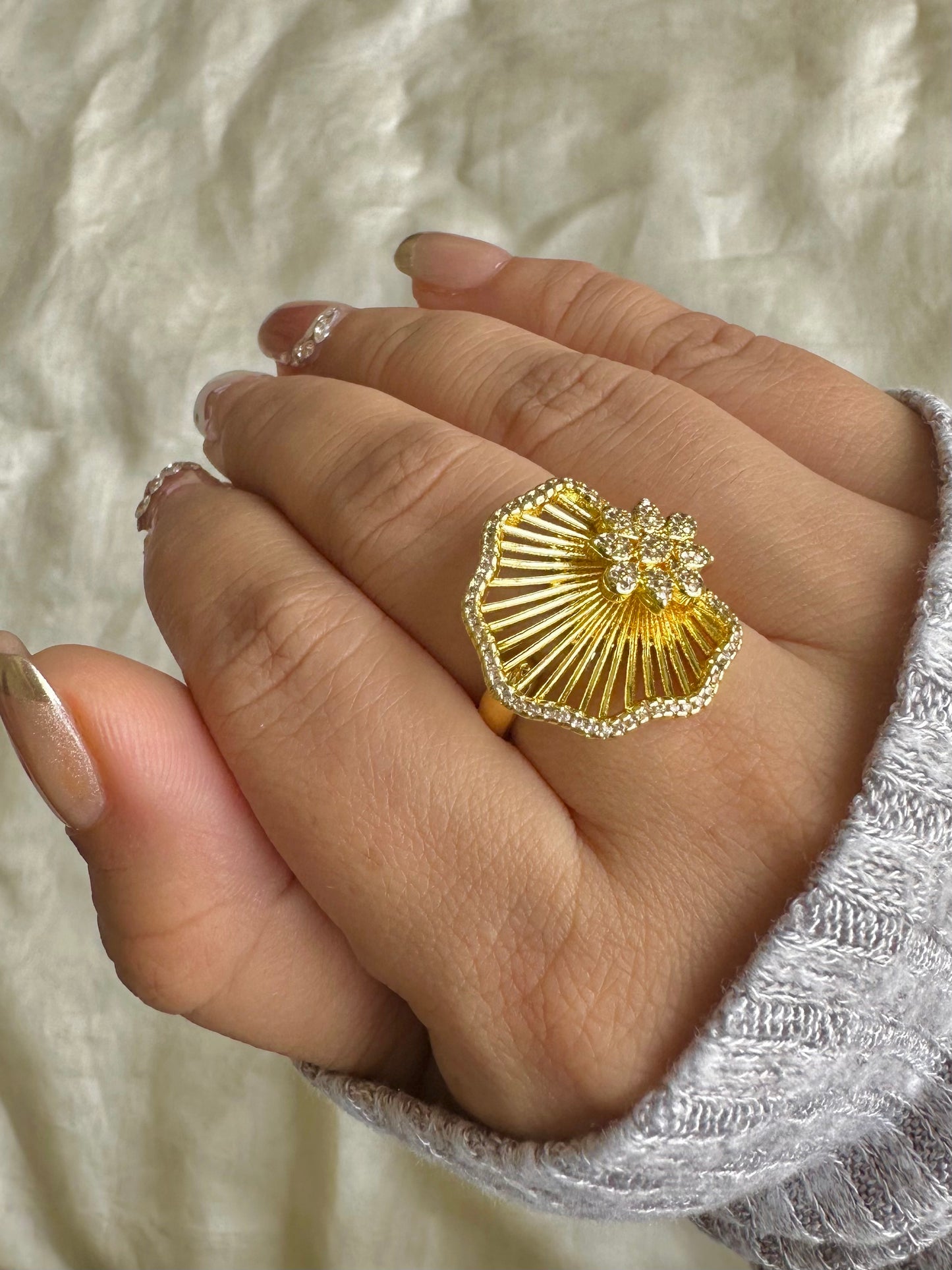 Lotus Flower Ring