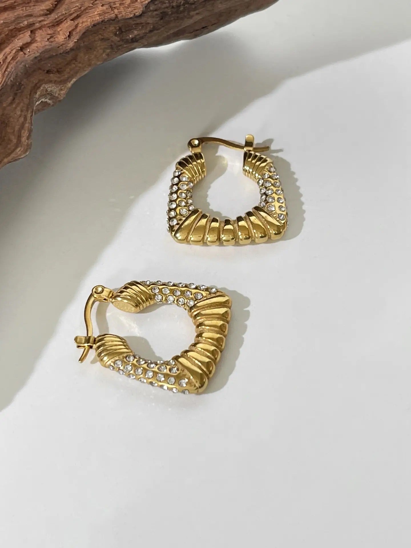 Parallel Studded Hoops