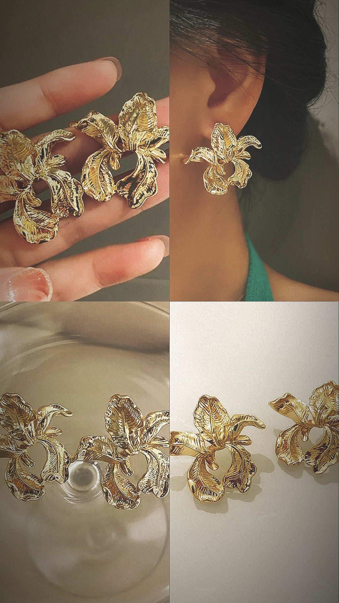 Wild Orchid Earrings