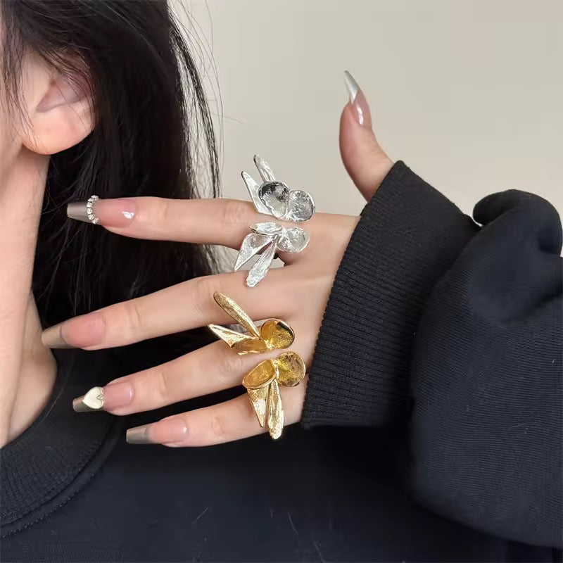 Gold Flutter Ring