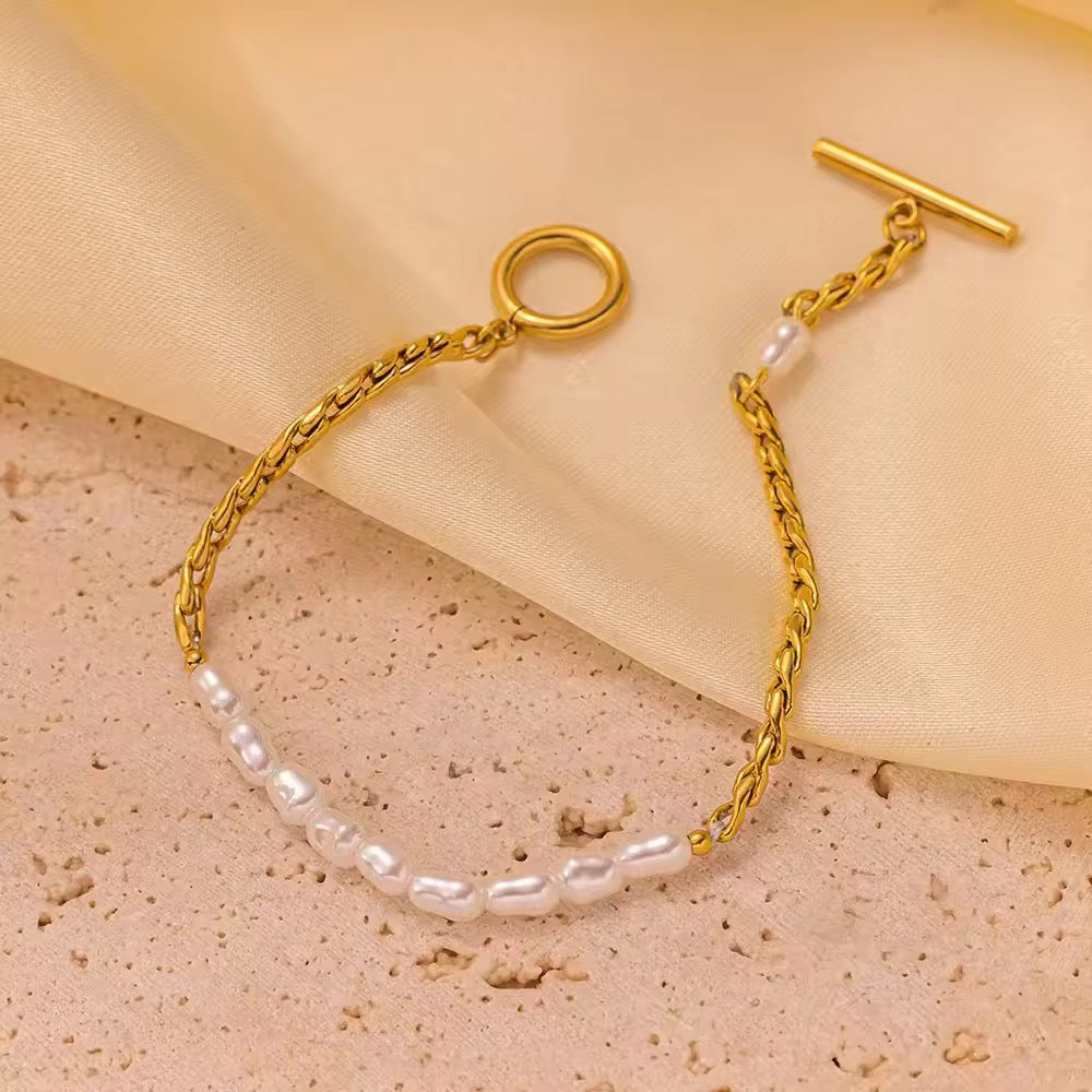 Pearl Swirl Bracelet