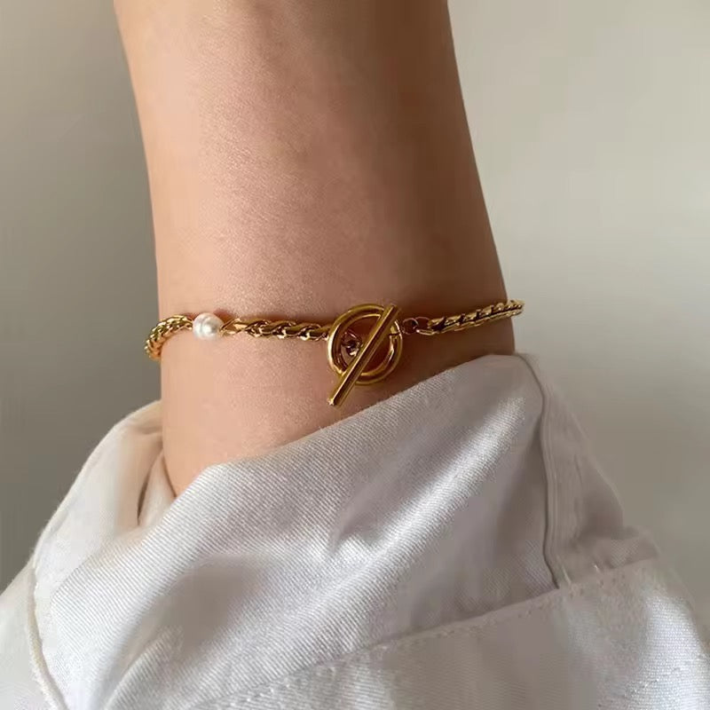 Pearl Swirl Bracelet