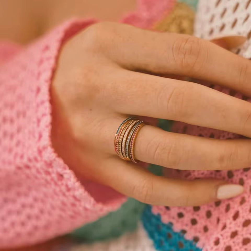 Infinity Stackable Bands/ Rings- Set of 3
