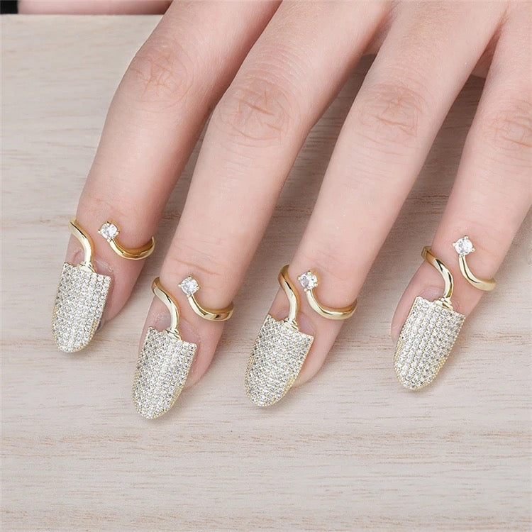 Trending Nail Rings (Single pc)-5 Designs