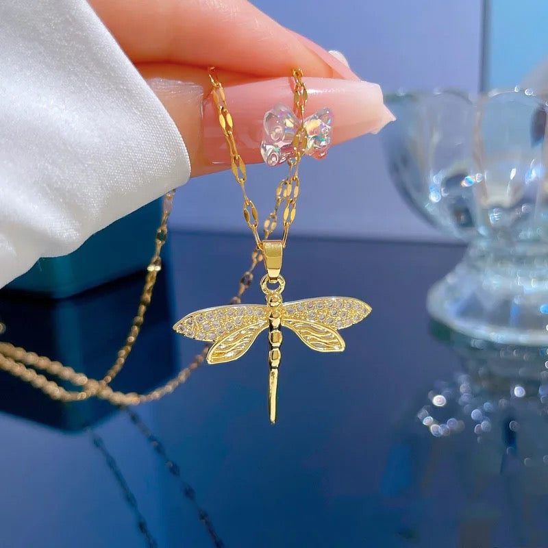Dragonfly Necklace-3 Types