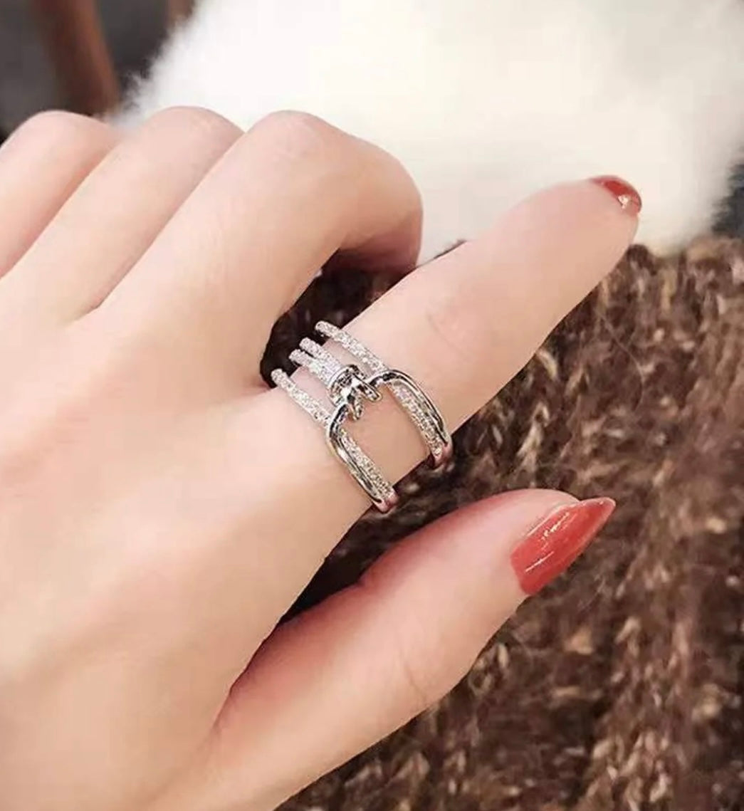 Silver Knot Ring
