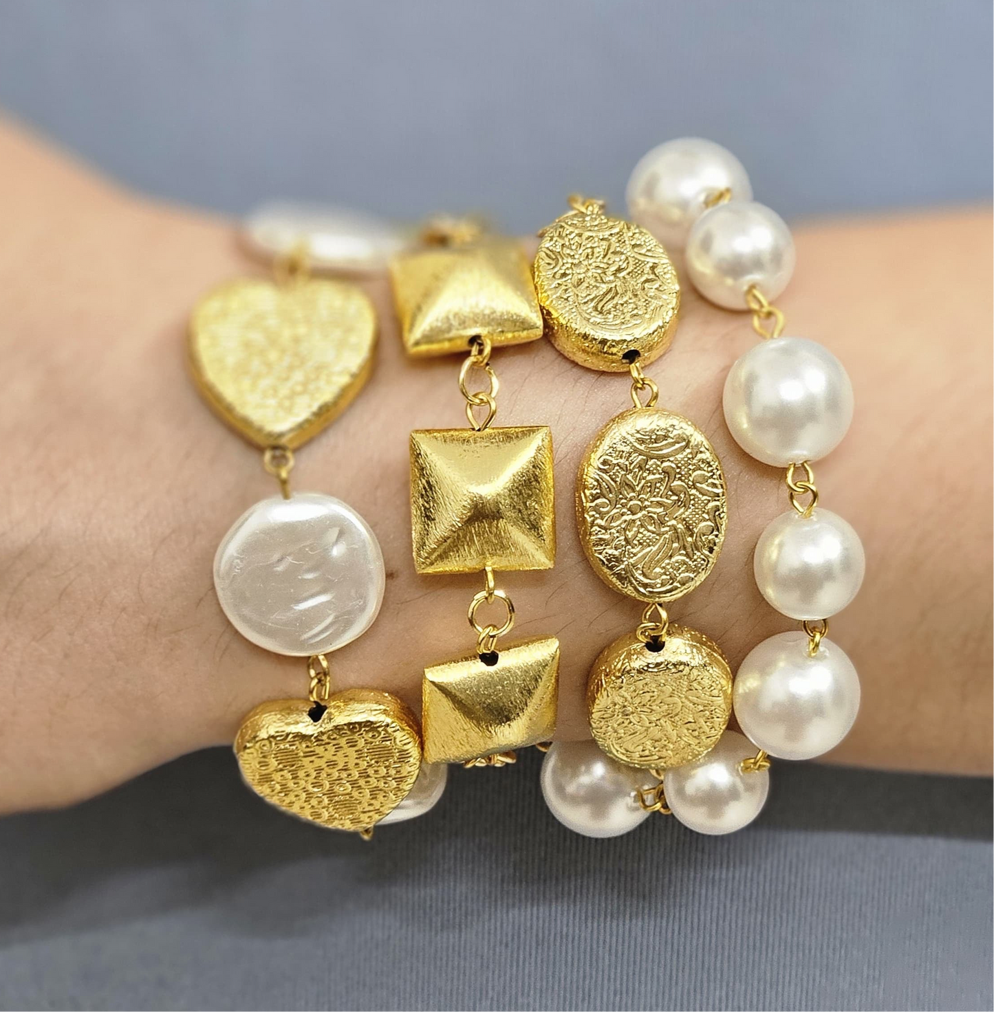 Wrap Around Chunky Bracelet/ Mecklace-2 Designs