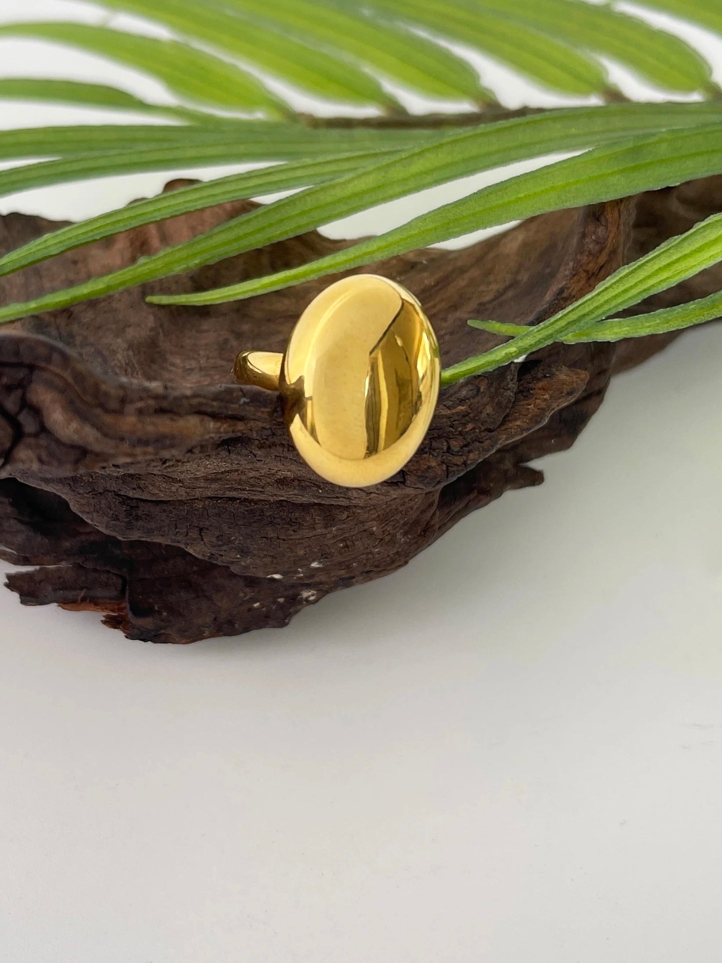 Oval Chunky SS Ring