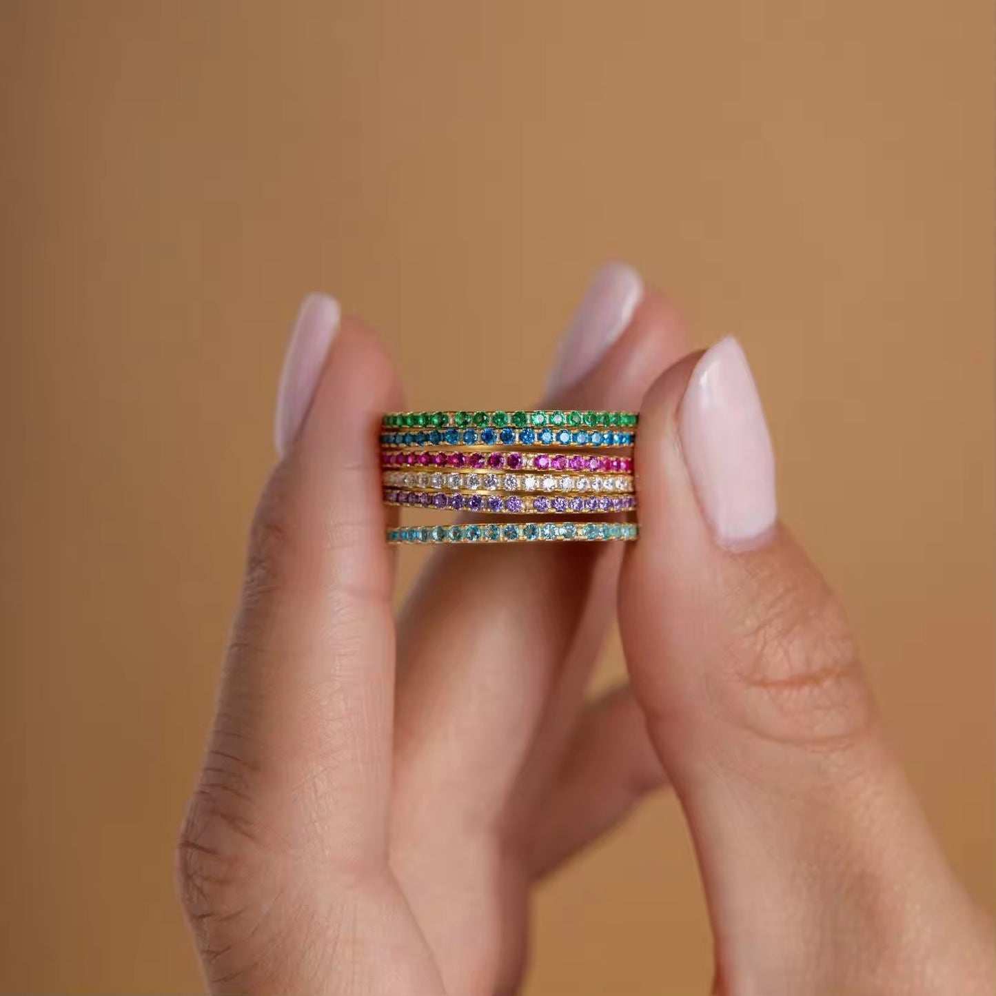Infinity Stackable Bands/ Rings- Set of 3