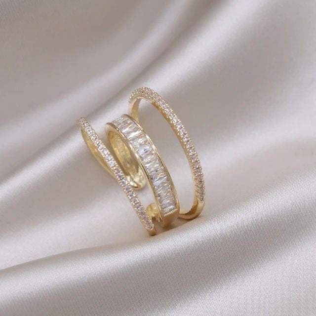 Satellite Ring-Gold