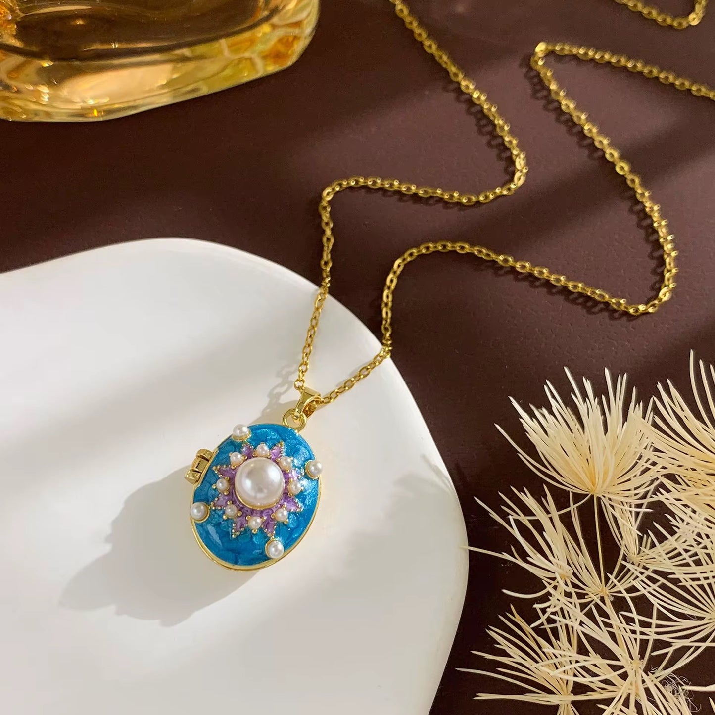 Openable Locket Necklace-3 Designs