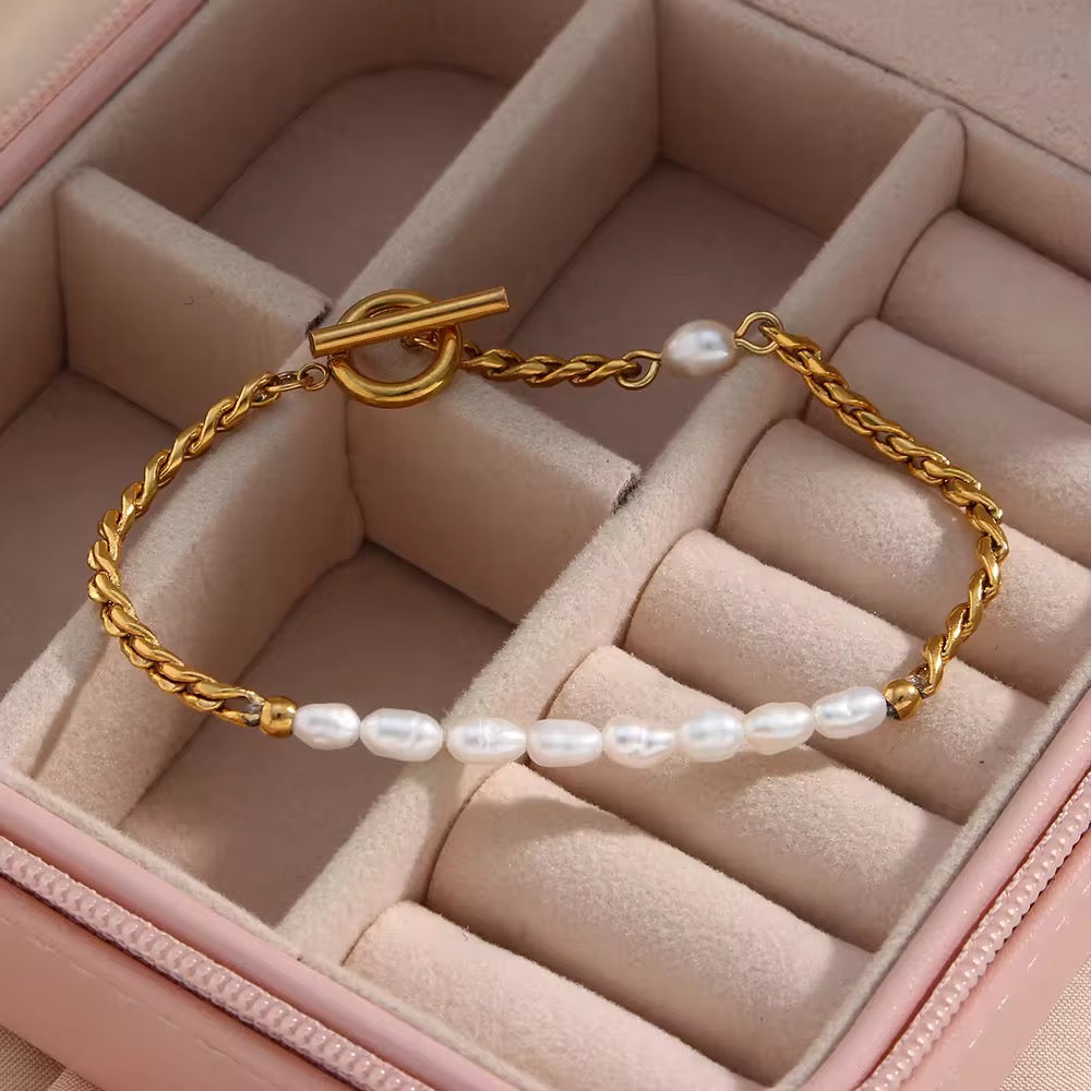 Pearl Swirl Bracelet
