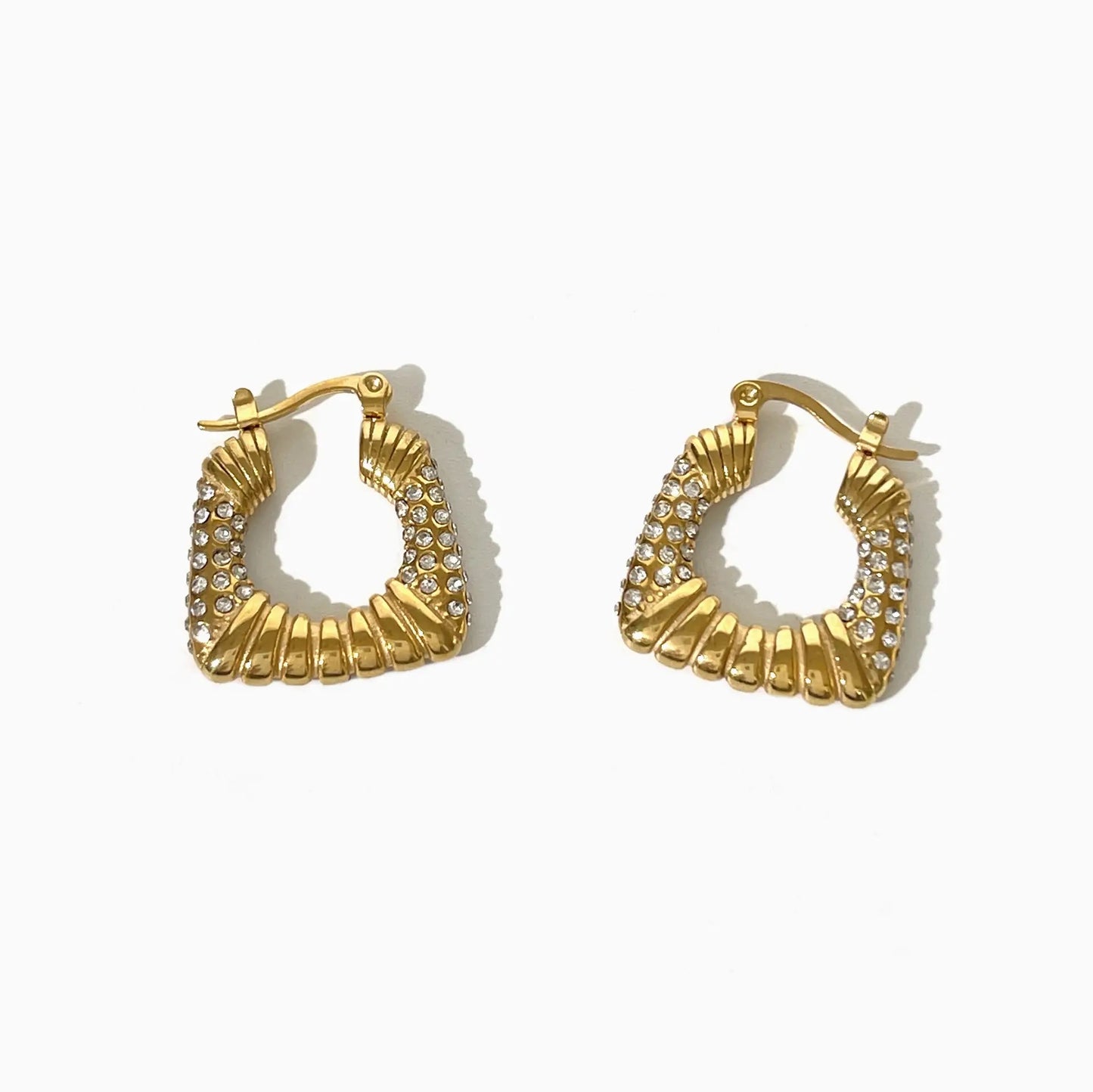 Parallel Studded Hoops