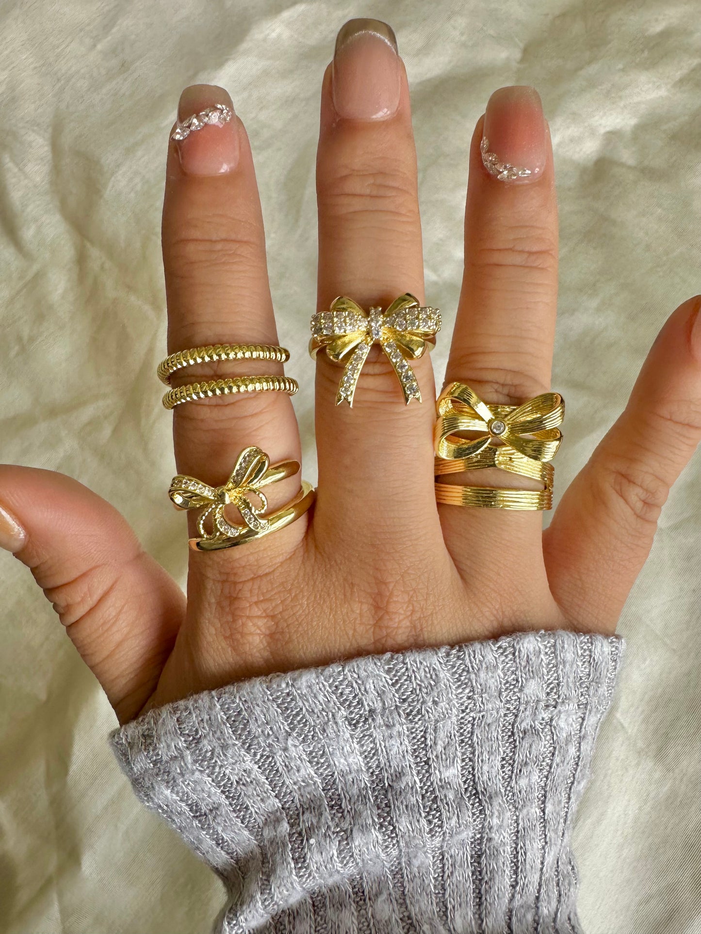 Bow Rings-3 Styles