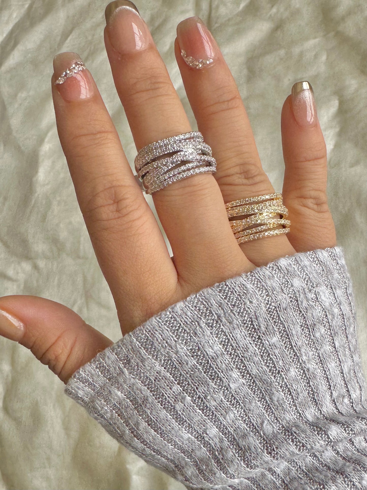 Layered Gazala Ring