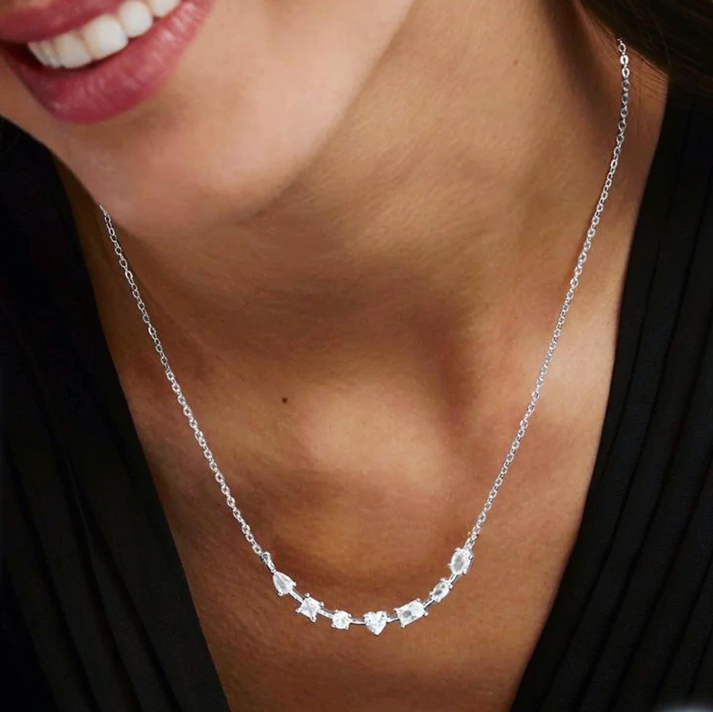 Uncut Stone Necklace