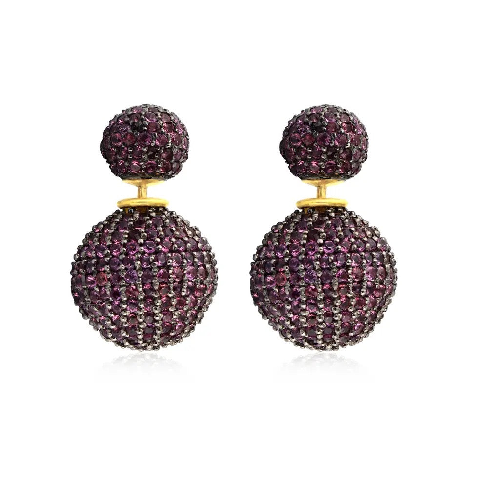 Glitter Sandwich Studs