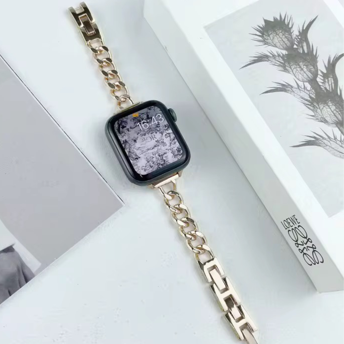 Metal Chain Apple Watch Straps/ Bands-3 Colors