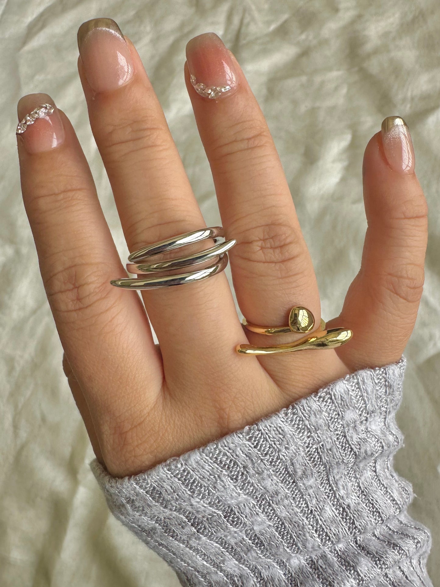 Quirky SS Ring