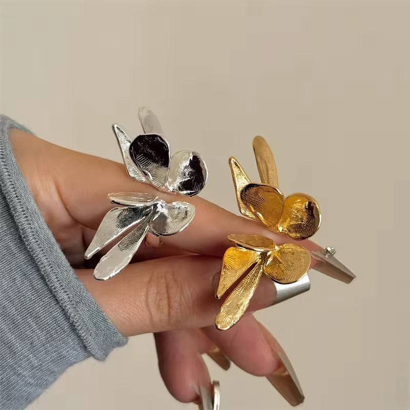 Gold Flutter Ring
